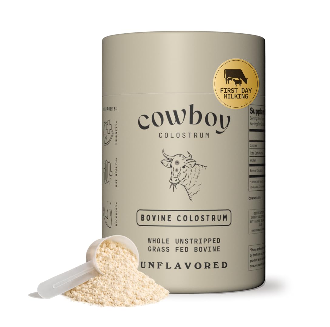 COWBOY COLOSTRUM poudre de colostrum bovin 181g vue avant