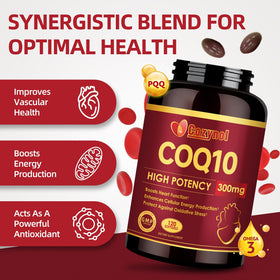 Cozynol CoQ10 300mg gélules softgels détail de la gélule