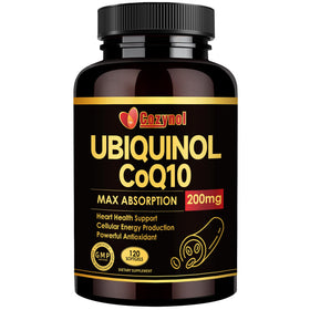 Cozynol Ubiquinol CoQ10 200mg gélules avant avec étiquette