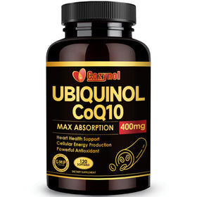 Cozynol Ubiquinol CoQ10 400mg Softgels vue avant avec emballage