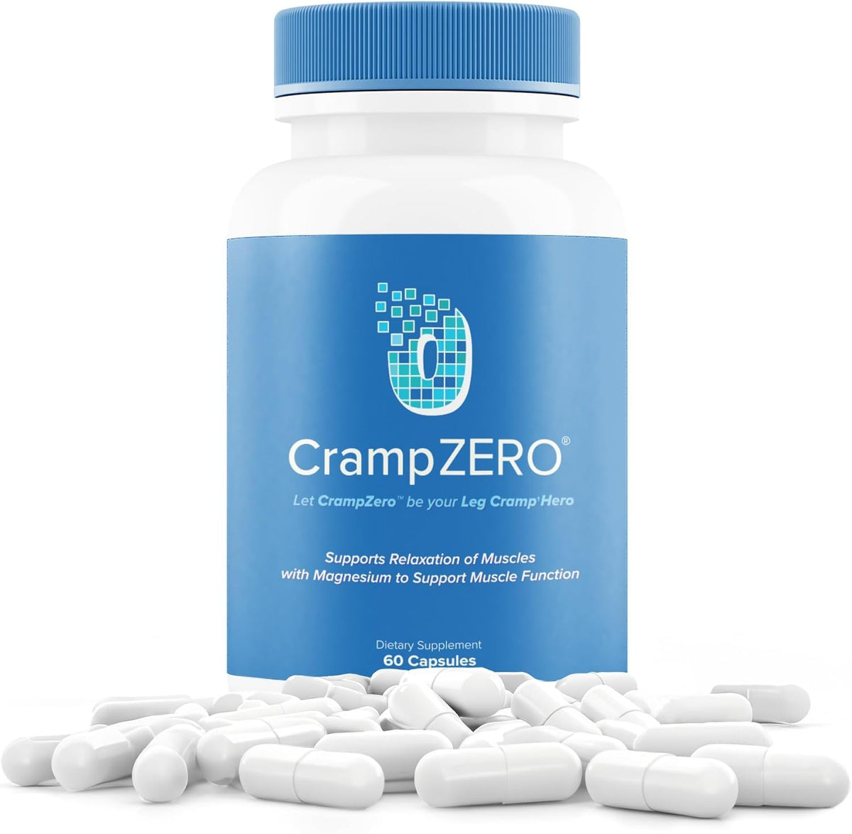 CrampZero Potassium Magnésium 60 Capsules boîte avant