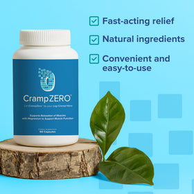 CrampZero Potassium Magnésium 60 Capsules vue de dessus