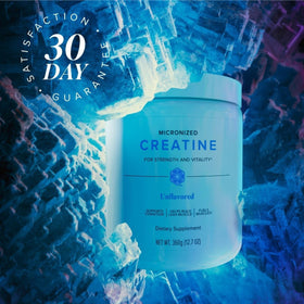 Créatine Isagenix, vue arrière de l'emballage