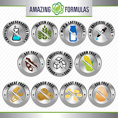 Créatine monohydrate micronisée Amazing Nutrition sur un fond neutre