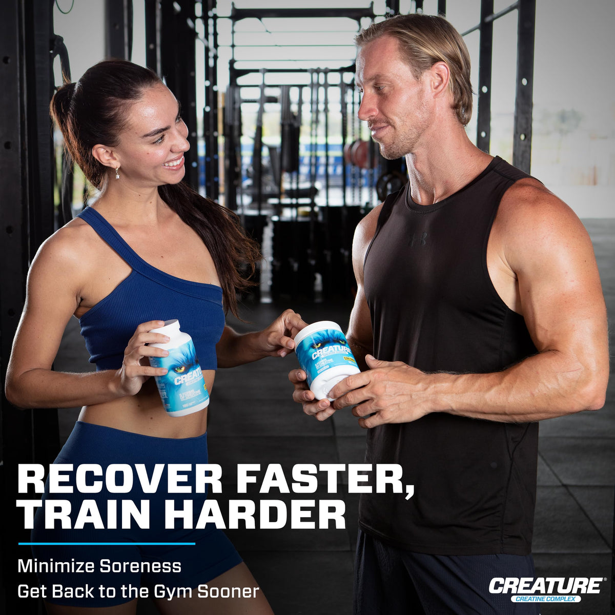 CREATURE Creatine Complex 300g label close-up