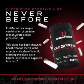 CreGAAtine Capsules 60 Serv, vue de côté de la boîte