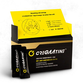 CreGAAtine Créatine Micronisée sachets vue de face