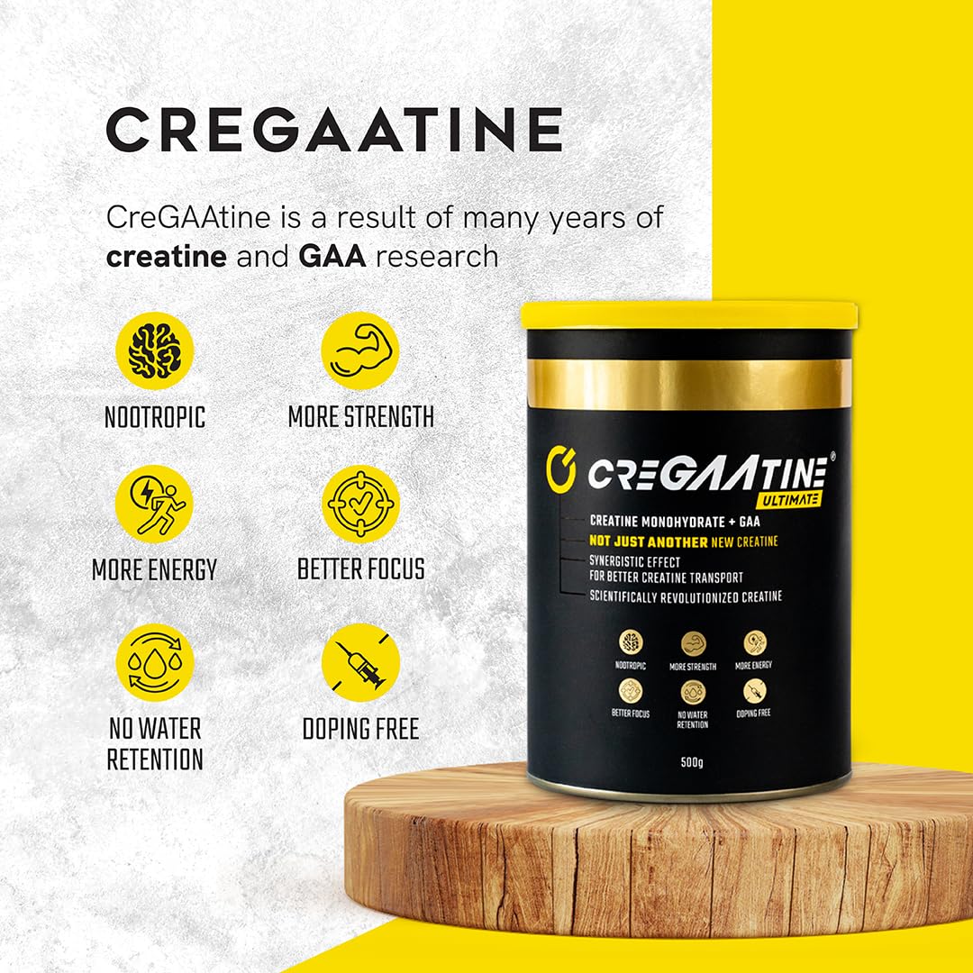 CreGAAtine Ultimate 500g en gros plan sur le contenu