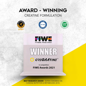 CreGAAtine Ultimate 500g vue de côté avec étiquetage