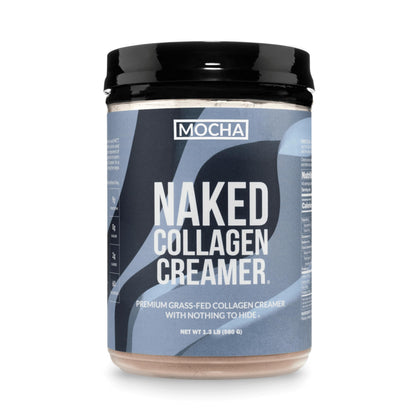 Crème à café Mocha NAKED 730g vue avant avec étiquette