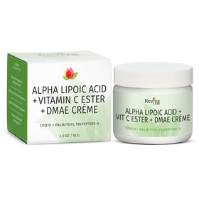 Crème à l'acide alpha-lipoïque Reviva Labs 2 oz, vue avant