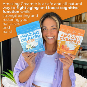 Crème Amazing au Collagène - cuillère à café de produit