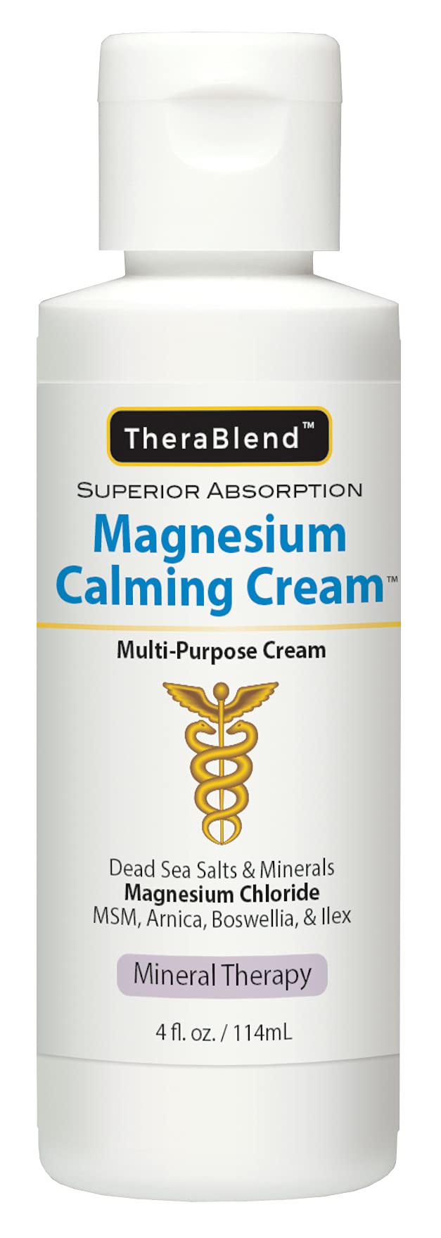 Crème apaisante au magnésium CryoDerm 113 g vue de face