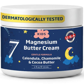 Crème Beurre Magnésium Enfants 2 oz de Seven Minerals vue avant
