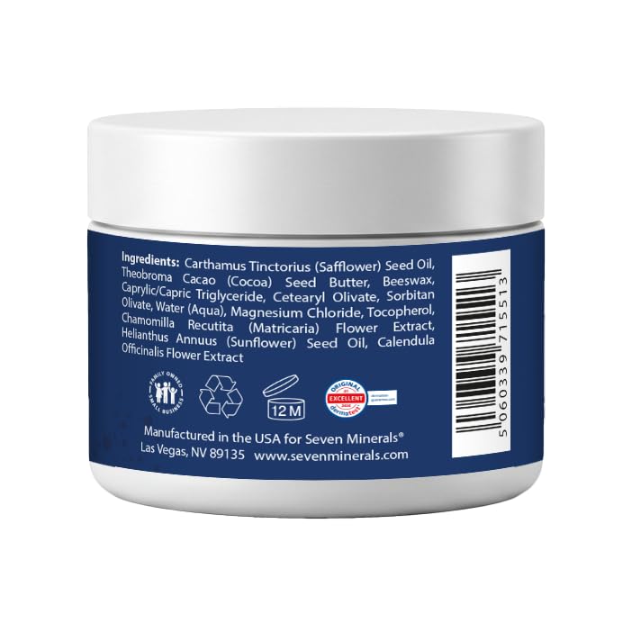 Crème Beurre Magnésium Seven Minerals sur une table de nuit