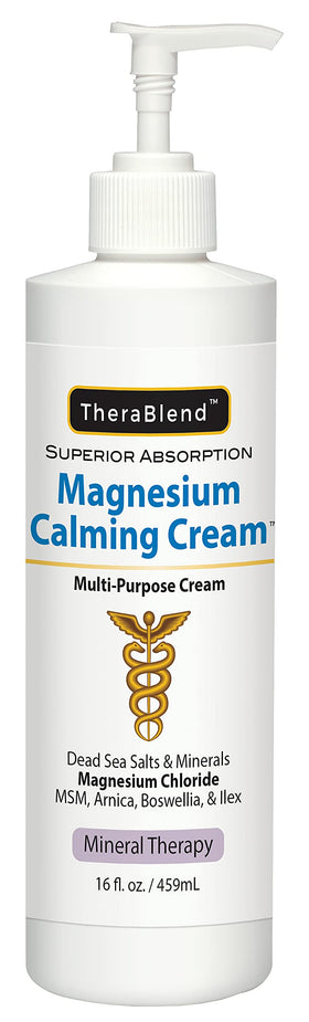 Crème Calmante au Magnésium CryoDerm 16 oz vue de face