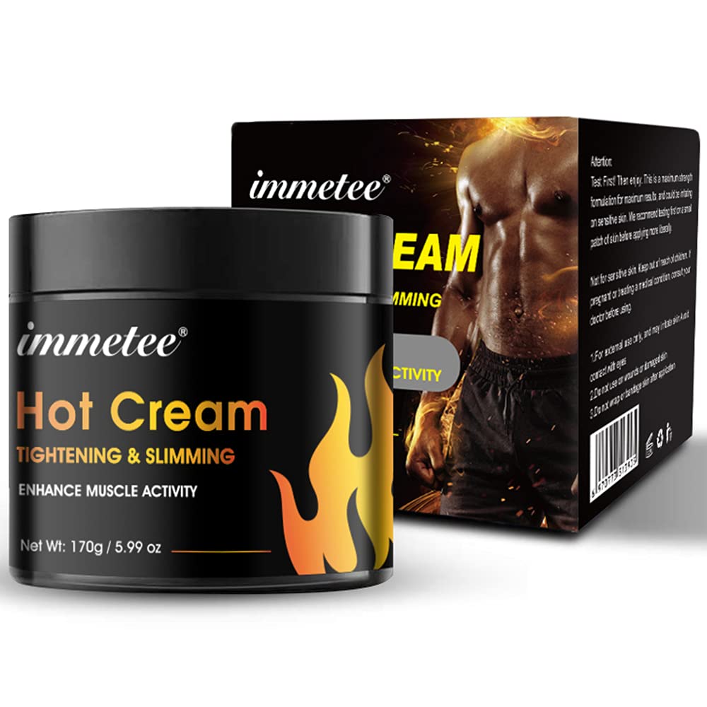 Crème chauffante immetee 170g vue de face