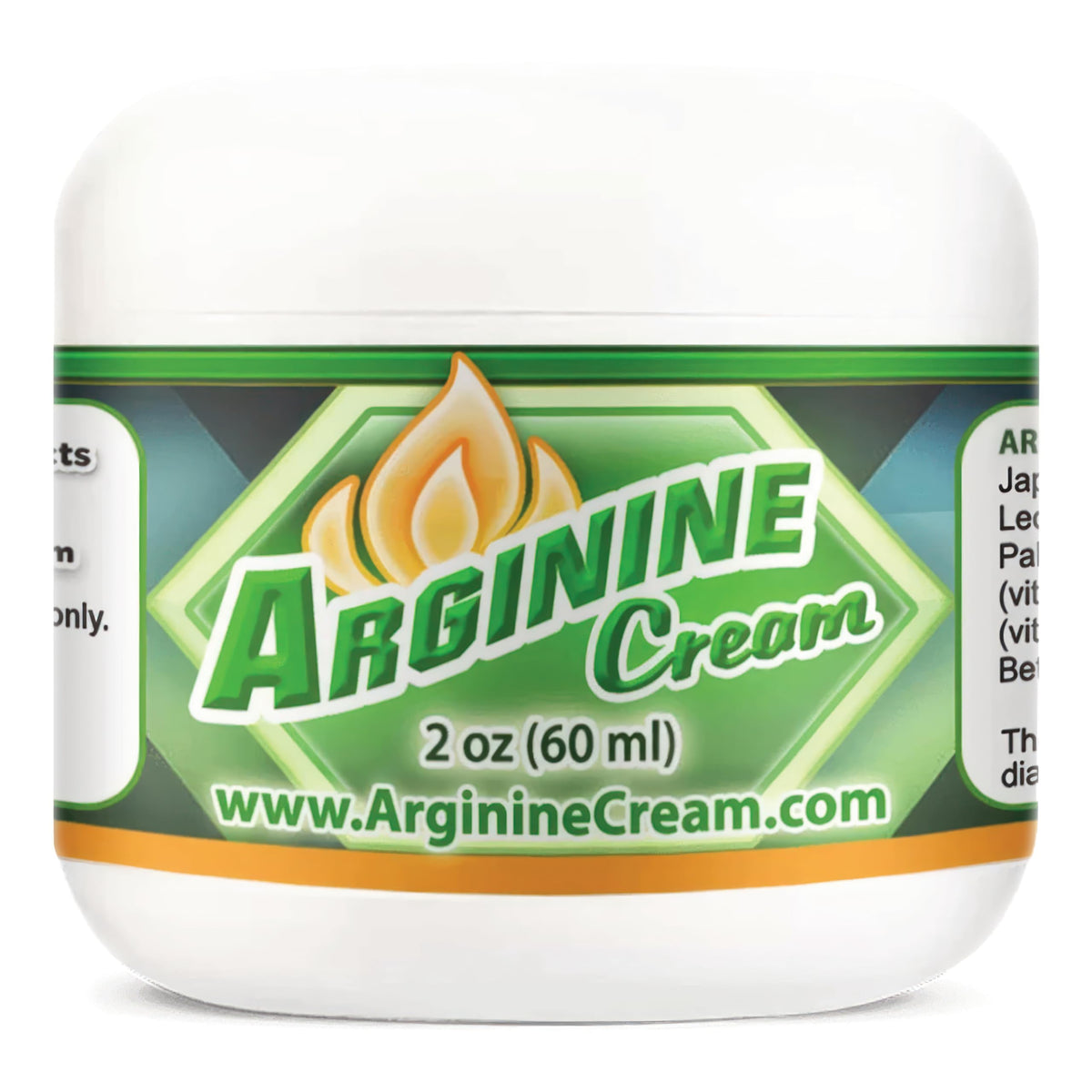Crème d'Arginine Whole Family Products 2 oz vue avant