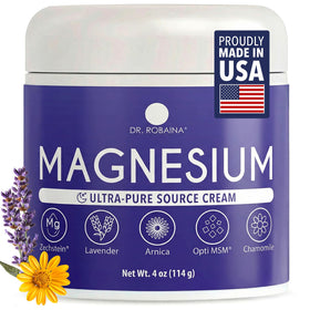 Crème de magnésium à la lavande Dr. Robaina 168g vue de face