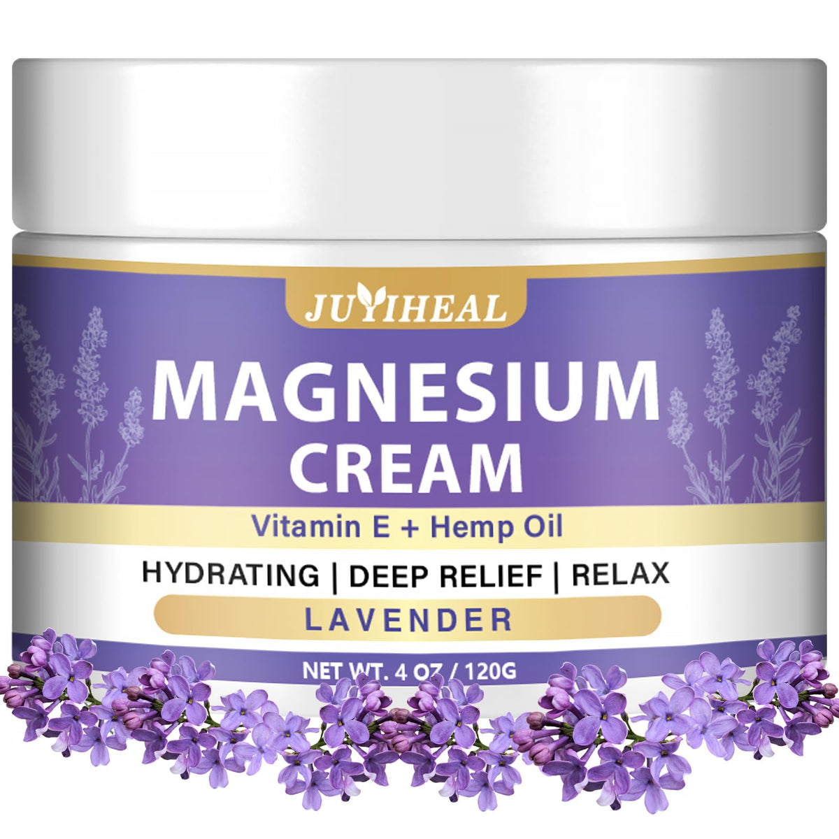 Crème de magnésium JUYIHEAL 150g vue de face