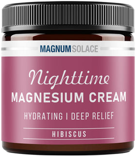 Crème de magnésium Magnum Solace 250 mg vue de face