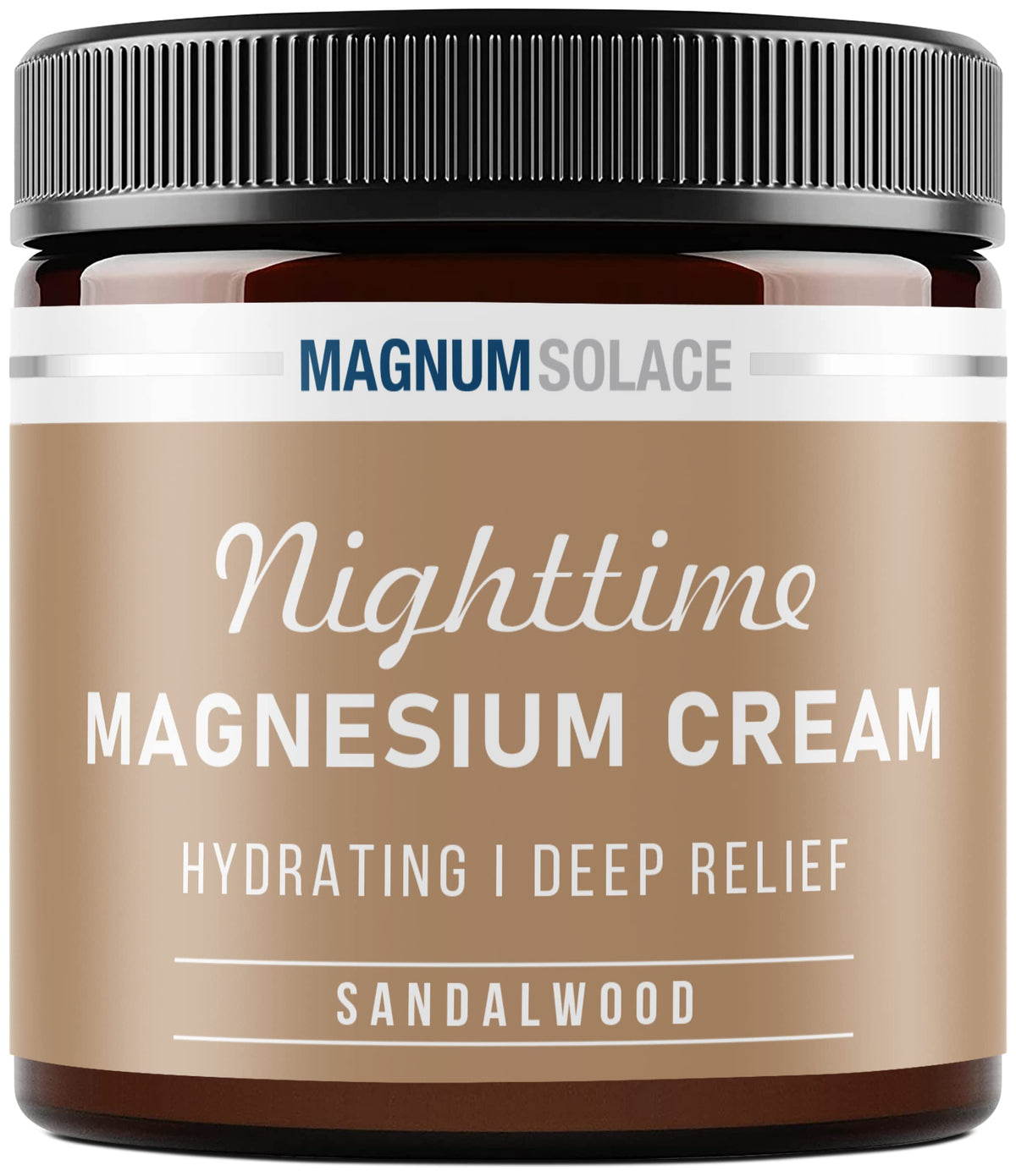 Crème de magnésium Magnum Solace 4 Fl Oz vue de face