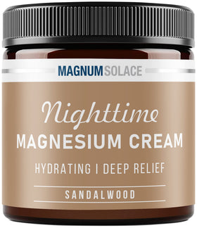Crème de magnésium Magnum Solace 4 Fl Oz vue de face