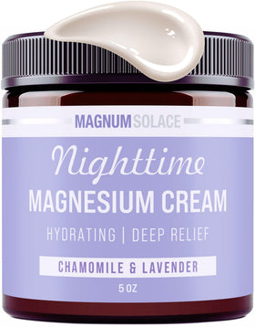 Crème de magnésium Magnum Solace pot vue de face