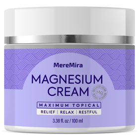 Crème de magnésium MereMira 180g vue avant avec étiquette