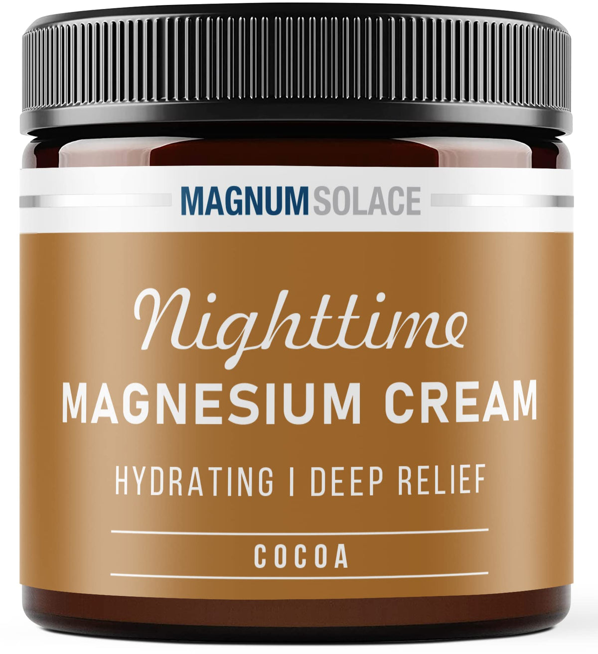 Crème de magnésium nocturne Magnum Solace 250 mg vue avant