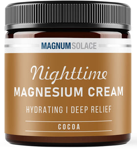 Crème de magnésium nocturne Magnum Solace 250 mg vue avant