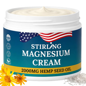 Crème de magnésium STIRLING 2000mg vue de face