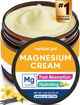 Crème de magnésium topique Venture Pal 141g vue avant