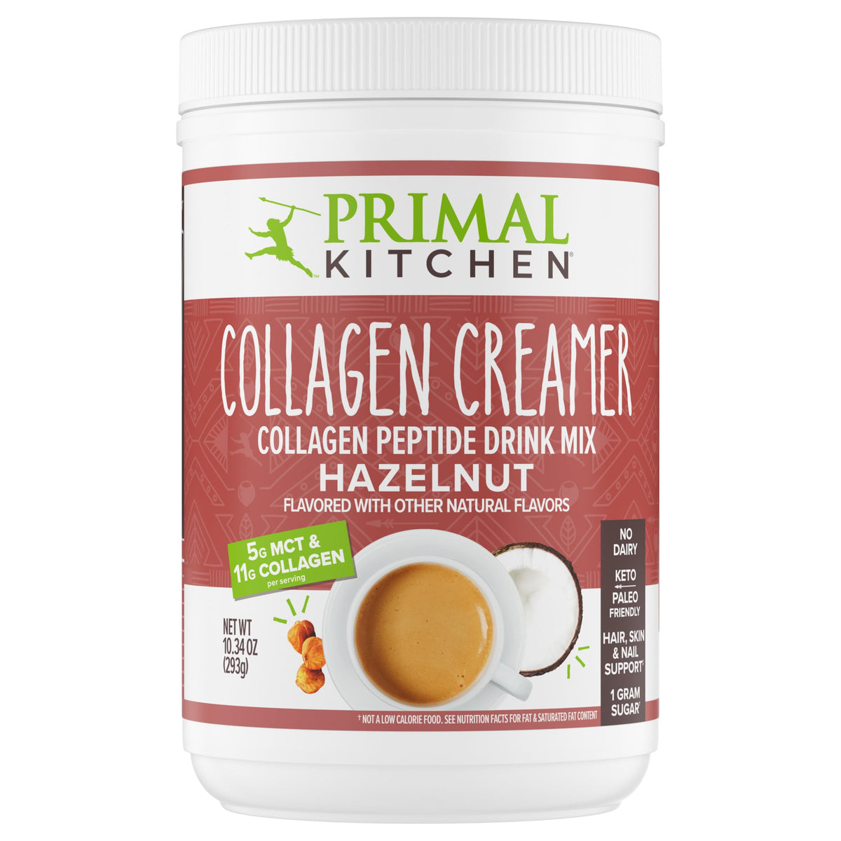Crème de Noisette Collagène Primal Kitchen 399g vue de face