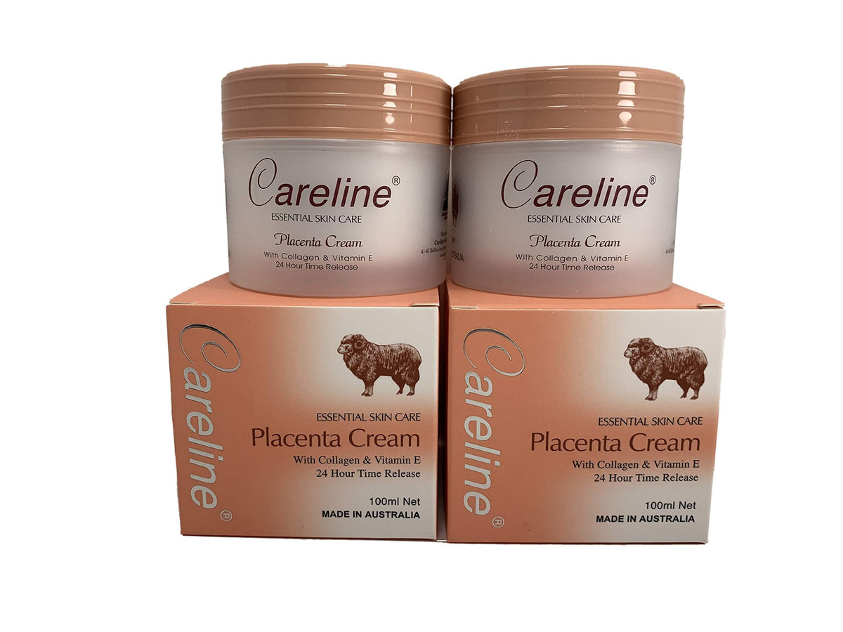 Crème de Placenta Careline 100ml x 2 boîtes vue avant