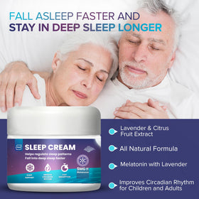 Crème de sommeil M PAIN MANAGEMENT TECHNOLOGIES sur fond neutre