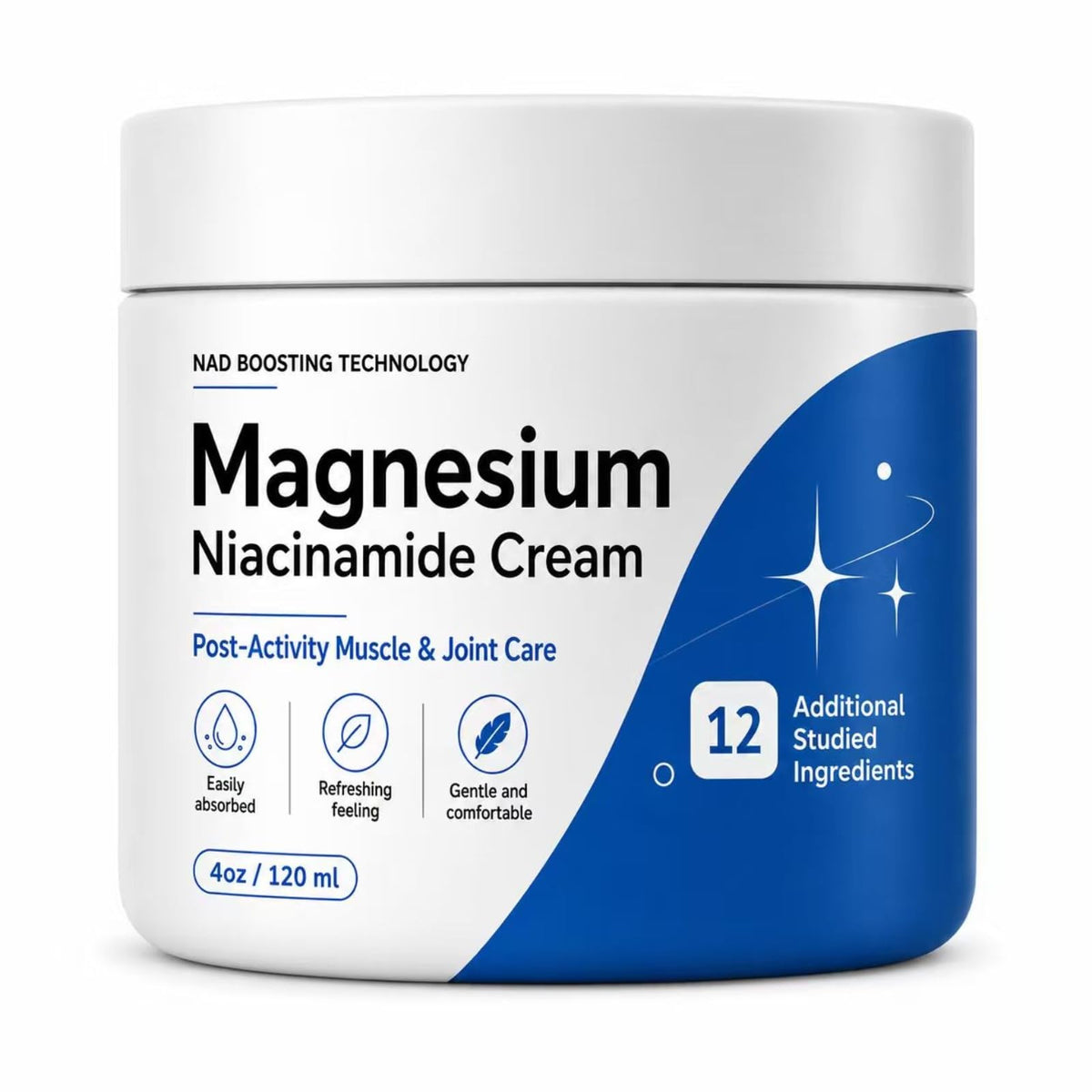 Crème de soulagement SRTYOM au magnésium 159g, vue avant