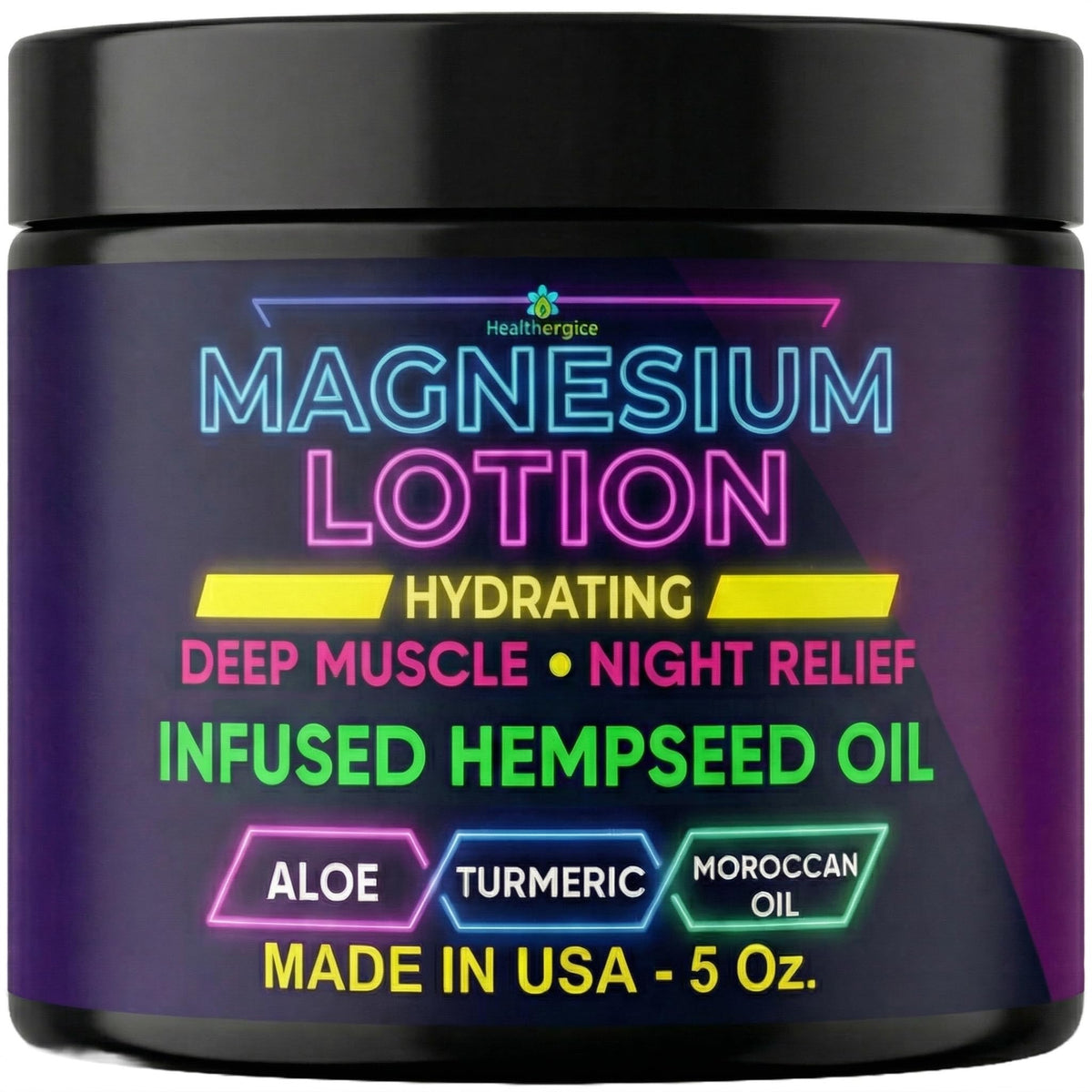 Crème magnésium Healthergize 186g vue avant
