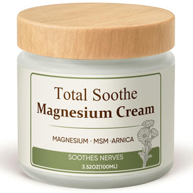 Crème Magnésium Zotreval 249g, vue avant avec texture crémeuse