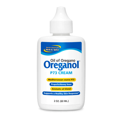 Crème Oreganol P73 60 ml vue de face avec emballage