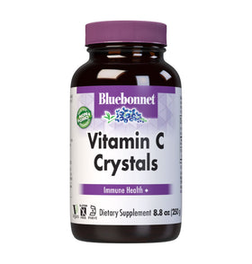 Crystals de Vitamine C BlueBonnet 250 g en vue de face