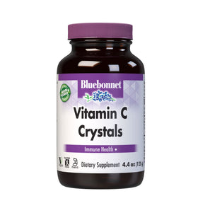 Crystals de Vitamine C BlueBonnet 4500 mg 125 g vue de face