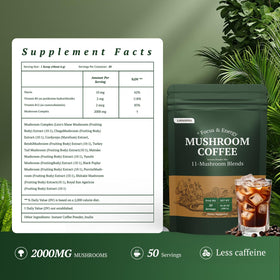 Cuillère de café aux champignons LAVANOVA sur une table