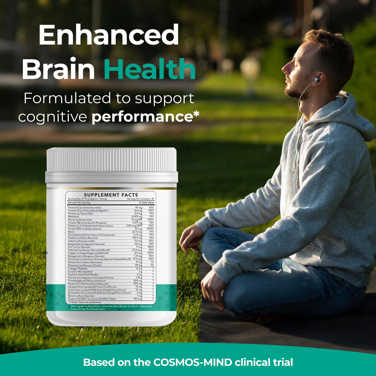 Cuillère de Dr Brad Stanfield multivitamine mélangée