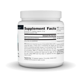 Cuillère de MSM Poudre Source Naturals 1102g