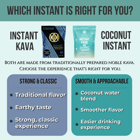 Cuillère de poudre de kava Koa Kava prête à mélanger