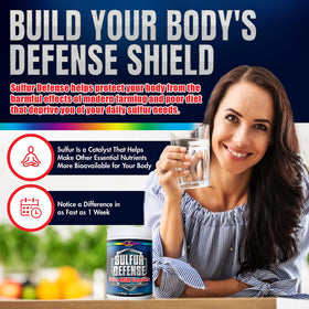 Cuillère de poudre de MSM Sulfur Defense Opti-MSM 99,9%