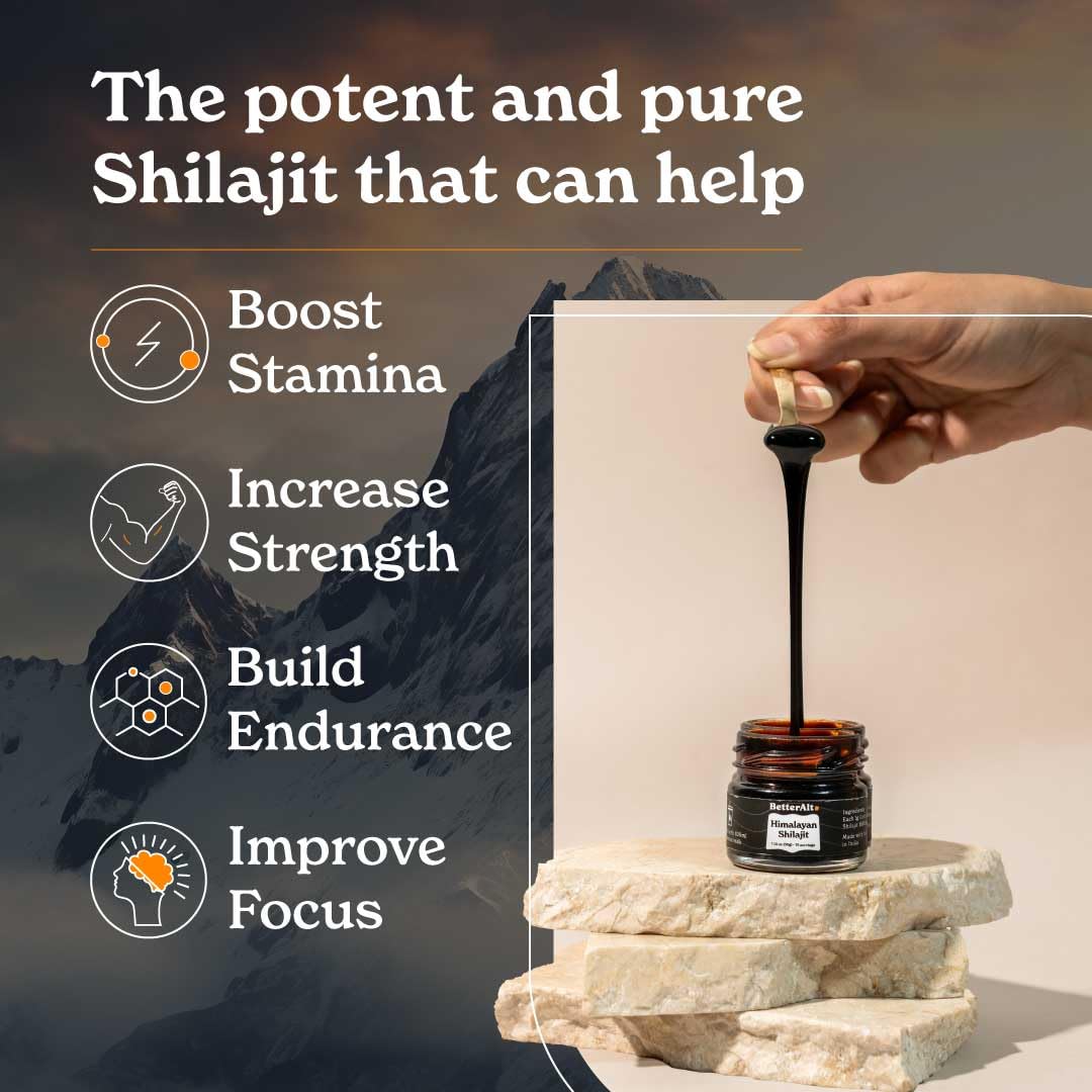 Cuillère en cuivre pour résine de shilajit Better Alt