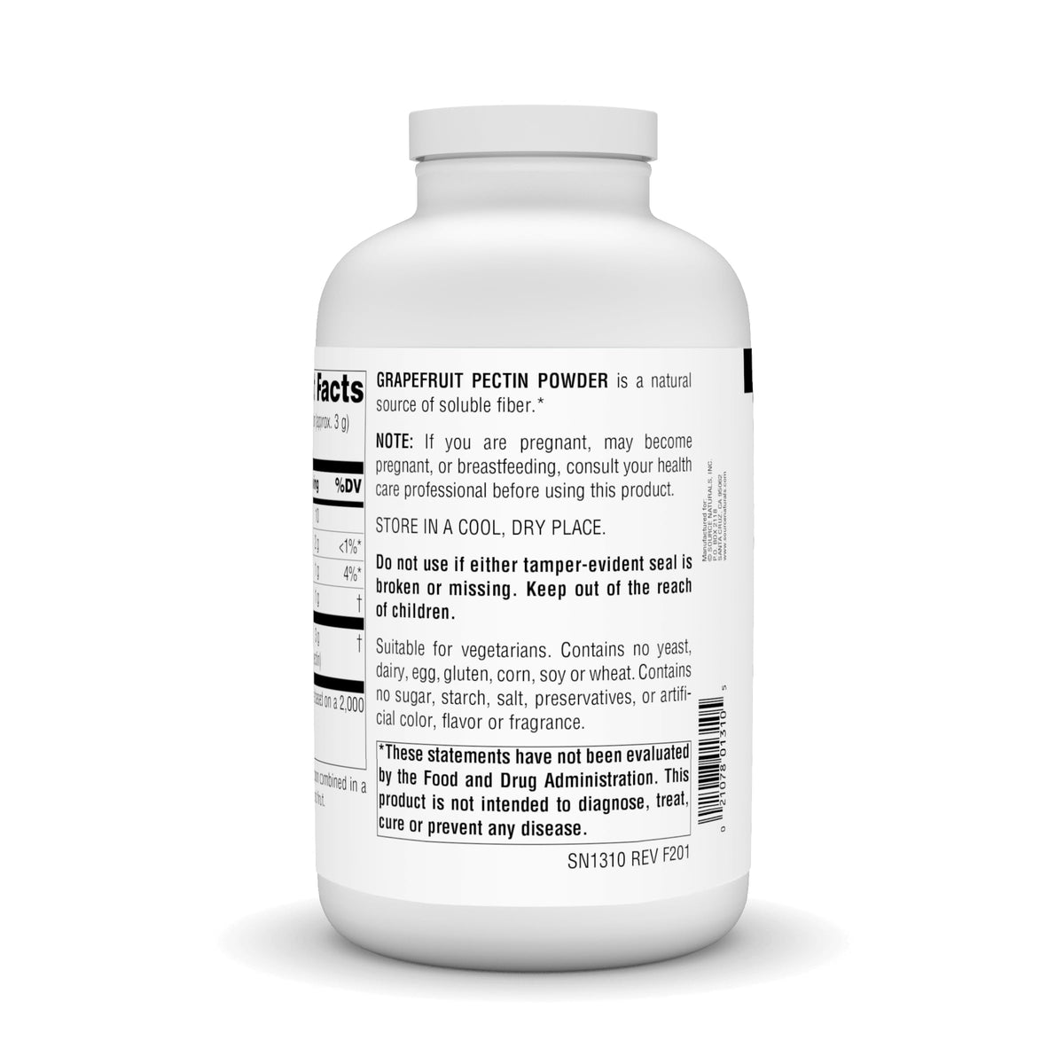 Cuillère rase de Pectine de Pamplemousse Source Naturals