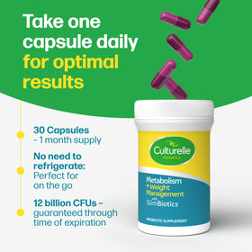 Culturelle Complément Alimentaire SlimBiotics 30 Capsules packaging
